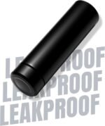 17oz Stainless Steel Water Bottles, Slim Water Bottle, Thermo Water Bottle, Insulated Water Bottle Keep Hot for 12 Hrs, Cold for 24 Hrs for Coffee, Drinks(Black) - Image 5