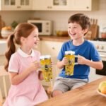 14oz Bee Tumbler with Handle, Stainless Steel Insulated Cup with Lid and Straw Personalized 14 OZ Bee Tumblers Gifts for Women Men - Image 3