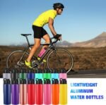 Sunnyray 16 Pcs Aluminum Water Bottle Bulk Multicolor Reusable Sports Bottle with Snap Lids Multipack Vacuum Water Flask for Travel Camping, Picnics, Gym, Hiking, Cycling, Fishing - Image 4