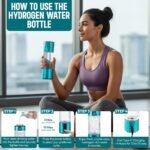 H2-Max Hydrogen Water Bottle Generator with SPE/PEM Membrane, 3rd Party US Lab Tested (6.1 PPM), Portable 7 Oz Capacity - Image 6