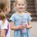 12oz Water Bottle with Straws, Stainless Steel Vacuum Insulated Water Bottle Leak-Proof, BPA-Free, Purple + Pink - Image 6