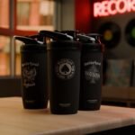 Smartshake Rockband Reforce Stainless Steel Protein Shaker Bottle - Non Insulated Gym Shaker Bottles - 900 ml | 30 oz - Leakproof Screw-on Lid - BPA Free | Motörhead, Born To Lose Logo, Black - Image 7