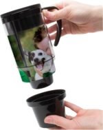 Thermo-Temp 16 oz. Black Acrylic DIY Create Your Own Travel Mug - Image 5