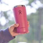 Hydro Flask All Around Tumbler Press-in Lid, Insulated Travel Mug, Stainless Steel Coffee Cup 20 Oz Reef Pink - Image 3