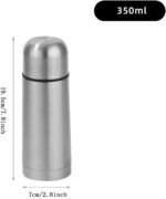 Insulated Thermal Bottle With Cup Stainless Steel Coffee Flask For Hot And Cold Drink,Vacuum Insulated Tumbler Water Bottle,Double Walled Sport Travel Mug (350ml) - Image 4