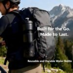 Squeeze Water Bottle Sports 24oz, BPA-Free Bicycle Water Bottle, Fit Bike Cage, Gym Cycling Hiking. (Black) - Image 5