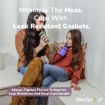 WeeSprout Glass Cups With Lids & Straws, Spill-Resistant Smoothie Cups for Toddlers & Kids, Baby Food Storage & Snack Jars, XL Silicone Straws, Easy-Grip Sleeves, 12 oz, Set of 4 - Image 3