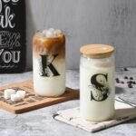 AYGXU mothers day gifts,monogram glass cup,appreciation gifts,Cute Tumbler Cup,bamboo lids for glass cups,Travel Jewelry Organizer,Teen Girls Gifts for Teenage Girls Birthday,Initial H pink - Image 4