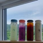 Eco-Friendly Bio Plastic BPA-Free Bottle 4EA, 500ml 16.9 fl oz, 4 Color Bundle, BPA Free, Made in Korea, Hot(212°F) & Ice(32°F), Chemical Resistance, Lightweight 2.55" x 7.48" - Image 4