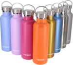 TOPOKO 25 oz Stainless Steel Vacuum Insulated Water Bottle, Keeps Drink Cold up to 24 Hours & Hot up to 12 Hours Leak Proof and Sweat Proof Large Capacity Sports Bottle Wide Mouth Metal Lid - Image 3