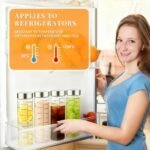 Glass Juice Bottles 16 Oz, Wide Mouth Reusable Clear Glass Water Bottles with Graduations 100% Leak Proof Stainless Steel Lids, BPA Free, Fits in Cup Holder Juice Containers Set of 4 - Image 5