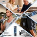 Premium Hydrogen Water Bottle Generator, Up to 6700+ PPB Water Hydrogenator with Color Screen and Timer-Enabled, 8 oz Hydrogenated Water Bottle, SPE+PEM Tech, Hydrogen Water Generator, Gift Box - Image 5