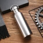 CDJ 68 oz Single Walled Stainless Steel Leak Proof Sports Water Bottle 18/8(304) metal water bottle for Cyclists, Runners, Hikers, Beach Goers, Picnics, Camping - BPA Free - Image 6