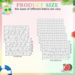 6 Sheets Name Decals for Tumblers Waterproof Vinyl Stickers for Water Bottles UV Dtf Cup Wrap Letters Custom Vinyl Stickers for 14-40 oz Tumbler Glass Bottle Car DIY Crafts - Image 4