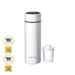 Nuby RapidCool Portable Baby Bottle Maker - with Milk Powder Dispenser and Digital Lid - Ideal for Travel Bottles and Night Feeds - Stainless Steel - Image 3