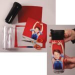 14 oz Photo Travel Mug with Flip Top - PixMug - The Mug That's a Picture Frame - DIY - Insert Your Own Photos or Create and Print Inserts Online – 1 Pack - Image 4