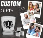 Whisky Gifts for Men, Personalized Initial Whiskey Glass with Whiskey Stones for Dad, Boyfriend, Best Friends, Coworkers, Husband, Brother, Uncle and Boss on Father's Day, Boss Day and Birthday - J - Image 6