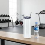 Stainless Steel Travel Tumbler Set, 20oz Double Wall Insulated Mug with Handle, Dual Lids, Portable Cup for Sports, Car, Coffee, 10.7 Inches - Image 5