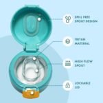 Insulated Stainless Steel Water Bottle | 22 oz | Flip-Top Lid | Chug Spout | Leakproof Lid | Sweat-proof | BPA Free | Keeps Beverages Cold or Hot - Image 4