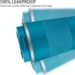 MOMSIV 12oz Travel Mug, Insulated Coffee Cup with Leakproof Lid, Travel Coffee Mug Vacuum Stainless Steel Double Walled Reusable Coffee Cup for Hot and Cold Water Coffee - Image 4