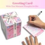 12oz Vacuum Insulated Wine Tumbler, Stainless Steel Flower Cup with Lid, Womens Birthday Friendship Christmas Gifts for Friend Coworkers Mom Teacher Sister Girlfriend Her Unique - Image 5