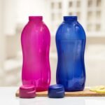 Tupperware 2 x Aquasafe 2 Litre Plastic Bottles with Flip Top - Image 4