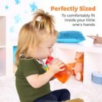 Tribello Small 8oz Kids Water Bottle With Straw, Reusable Plastic Leak Proof Toddler/Kids Water drink Bottle With Flip Straw Lid, BPA-free, 4 Pack - Image 3