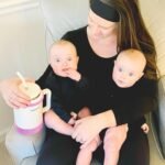 momjug Hydration Water Bottle for Moms 50oz (With Indicator, Pink) - Image 6