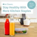 Glass Water Bottles 6 Pack With Sleeves and Stainless Steel Lids - 18oz Size - Leak Proof Caps, Reusable and Perfect For Travel and Storing Beverages Juice, Smoothies, Kombucha, Kefir, Tea - Image 7