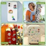 RhythmFit Soccer Gifts for Boys – 18 oz Soccer Water Bottle with 100 PCS Stickers, Stainless Steel Insulated Bottle, Sports Gear & Stuff for for Boys - Image 8