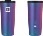IRON °FLASK Classic Tumbler - Vacuum Insulated Stainless Steel Water Bottle, Double Walled, Drinking Cup, Insulated Travel Mug (Aurora, 24 oz Solid Lid) - Image 5