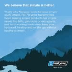 Nalgene Water Bottle - Lightweight Sustain Tritan BPA-Free Shatterproof Bottle for Backpacking, Hiking, Gym, 16 OZ, Wide Mouth, Pastel Green - Image 6