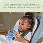 NUK Learner Straw Cup 10oz - Toddler Cup with Soft Straw for Easy Drinking Suitable for Ages 8 Months and Up - Image 4