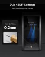 xTool F2 Ultra 60W MOPA & 40W Diode Dual Laser Engraver, 100+ Color Metal Engraving, Dual 48MP Cameras, Auto Streamline, 15,000mm/s Ultra-Fast, AI Powered 3D Fiber Laser Cutter and Engraver Machine - Image 6