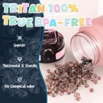 OLDLEY Kids Water Bottle for School, 12 oz (2 lids) BPA-Free Reusable Leak-proof Durable Tritan Plastic Bottles with Straw & Chug Lids, Anti-dust Spout Cover (Pink Blue) - Image 5