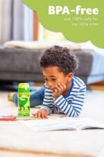 Jarlson® Kids Water Bottle CHARLI [12OZ] - Stainless Steel Thermo Bottle with Straw - Insulated, Spill Proof Waterbottle for School & Sports - Thermo Tumbler for Boys & Girls (Dinosaur) - Image 4