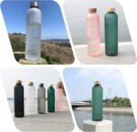 ZAKVOP 32oz Water Bottles with Times to Drink, Motivational Water Bottle with Time Marker, BPA Free Reusable Water Bottle with Hydrating Reminder for Gym Fitness Workout Travel - Image 5