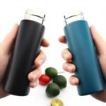 Dxobay Cute Small Water Bottle, 4.4 Fl. Oz, Pack of 4, Mini Slim Flask for Kids Lunchbox, Portable Skinny Purse Water Bottle, Vacuum Insulated Reusable Leak Proof Stainless Steel Cup - Image 9