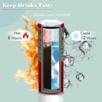 ATHAND Funny Bud Machine Skinny Tumbler – 20oz Green Stainless Steel Insulated Vacuum Travel Cup with Lid, Weed-Inspired Gift for Husband, Men, Women, Teens, Friends, Boyfriend, Girlfriend,1 Pcs - Image 3