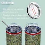 ATHAND Funny Bud Machine Skinny Tumbler – 20oz Green Stainless Steel Insulated Vacuum Travel Cup with Lid, Weed-Inspired Gift for Husband, Men, Women, Teens, Friends, Boyfriend, Girlfriend,1 Pcs - Image 4