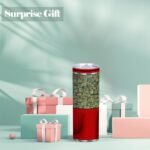 ATHAND Funny Bud Machine Skinny Tumbler – 20oz Green Stainless Steel Insulated Vacuum Travel Cup with Lid, Weed-Inspired Gift for Husband, Men, Women, Teens, Friends, Boyfriend, Girlfriend,1 Pcs - Image 7