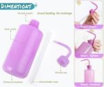 Melphoe Tattoo Wash Bottle Squeeze, 2Pcs 500ml Water Squirt Bottle Succulent Watering, Safety Rinse Watering Tools, Economy Washing for Medical Lab, Irrigation, Tattoo Supplies - Image 5