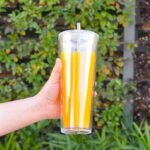 Suertestarry 24 oz Clear Tumblers with Lid and Straw, 3 Pack Plastic Tumblers, Reusable Double Wall Insulated Cups for Travel,Parties, Birthdays,Gifts(3, Transparent+Black+Green) - Image 5