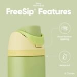 Owala Disney Princess FreeSip Insulated Stainless Steel Water Bottle with Straw for Sports and Travel, BPA-Free Sports Water Bottle, 24 oz, Tiana - Image 4