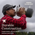 Coleman Pro Heavy-Duty Insulated Gallon Water Jug, Leakproof Portable Jug for Rugged Use, Durable Steel Water Bottle - Image 4