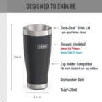 THERMOS ICON SERIES, Stainless Steel Tumbler, Granite, 16 oz - Image 3