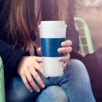 Copco Acadia 16 oz Travel Mug - Insulated Reusable Coffee Tumbler with Double-Walled Plastic, Leak-Proof Lid, BPA-Free - Portable Mug for Hot & Cold Drinks, Cup Holder Friendly (Blue) - Image 3