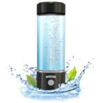 Nixcer Hydrogen Water Bottle Generator - 3 Min SPE PEM Tech, 2025 Model, 420ML Portable Hydro Water Bottle Machine for Travel, Wellness & Recovery, Ideal for Kids, Men & Women (Black) - Image 3