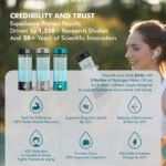 Nixcer Hydrogen Water Bottle Generator - 3 Min SPE PEM Tech, 2025 Model, 420ML Portable Hydro Water Bottle Machine for Travel, Wellness & Recovery, Ideal for Kids, Men & Women (Black) - Image 5