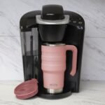 MIRA 20 oz Insulated Travel Mug - Stainless Steel Coffee Cup with Spill-Proof Flip Lid & Handle - Hot/Cold Car Tumbler - Marine - Image 4